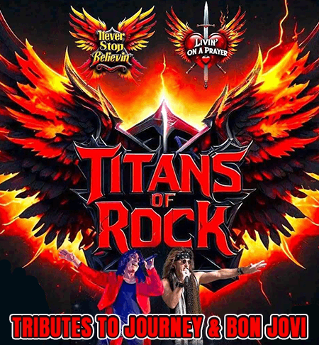 X Radio FM presents Titans of Rock Tributes to Journey and Bon Jovi